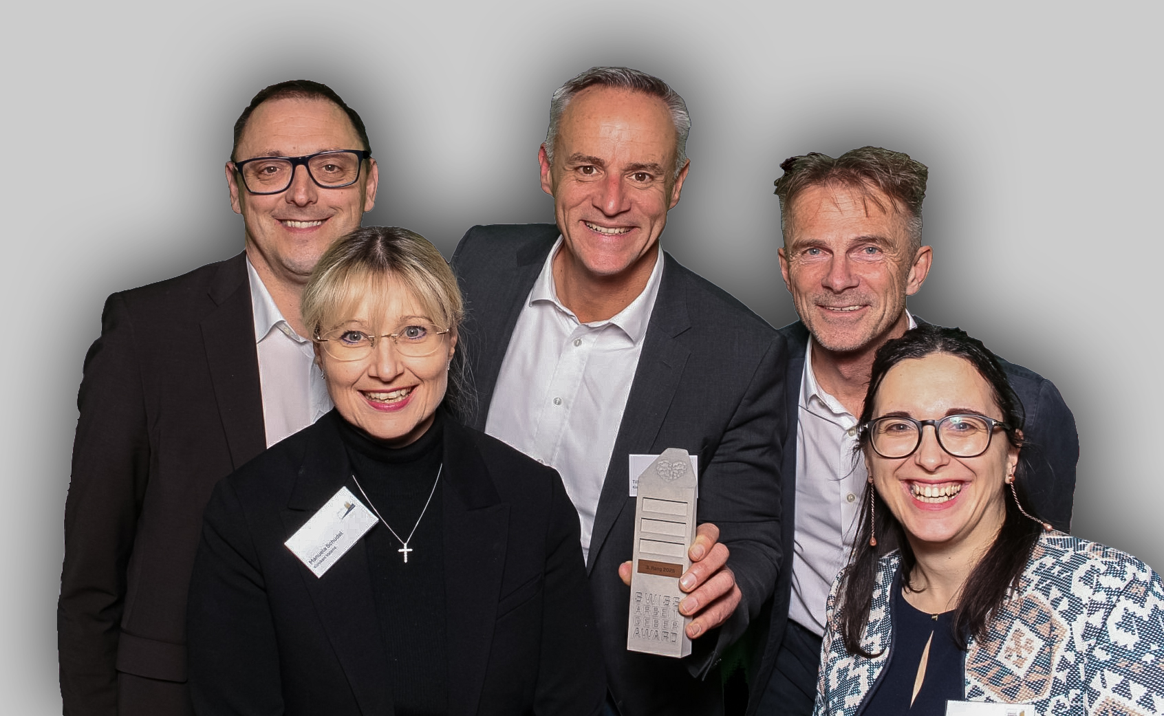Kliniken Valens erhalten Swiss Arbeitgeber Award