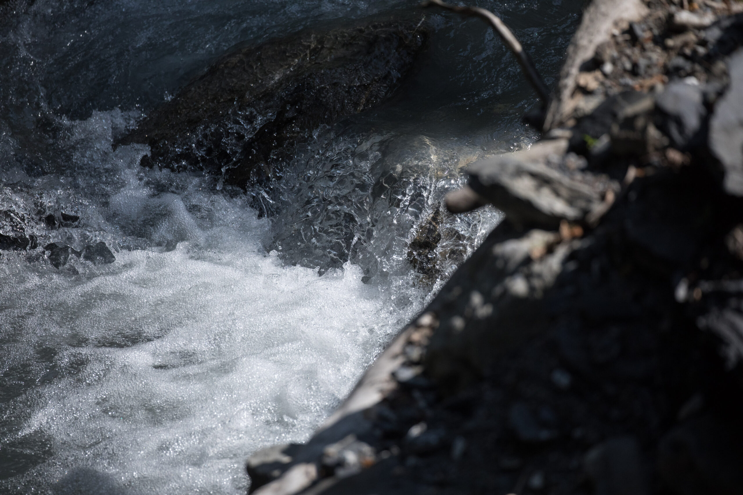 Wasser in der Taminaschlucht