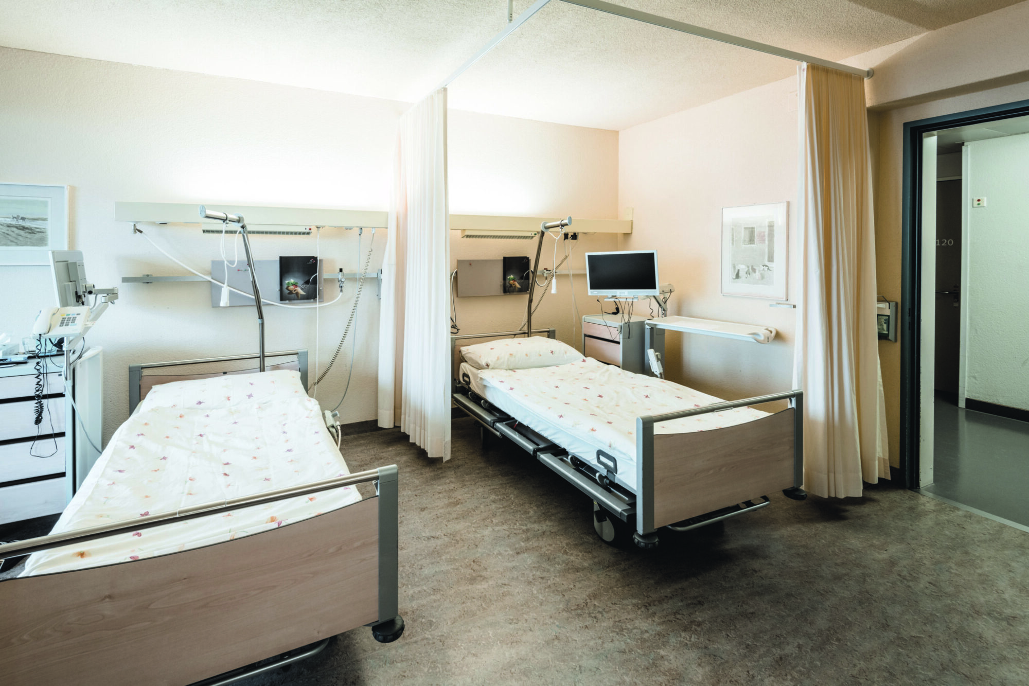 Doppelzimmer in der Rehaklinik Wald